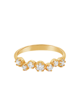 Load image into Gallery viewer, 18k gold & diamond stargazer ring - 0.46ct