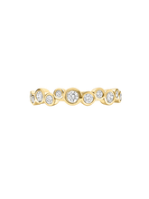 Load image into Gallery viewer, 18k gold &amp; diamond fine cascade ring
