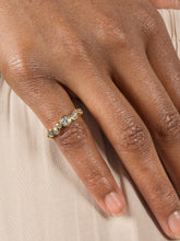 Load image into Gallery viewer, 18k gold &amp; diamond cascade ring - 0.75ct
