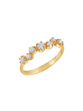 Load image into Gallery viewer, 18k gold &amp; diamond stargazer ring - 0.46ct

